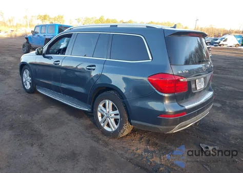 2015 Mercedes-Benz Gl 450 4Matic z USA, uszkodzony, nr VIN 4JGDF6EE8FA490371